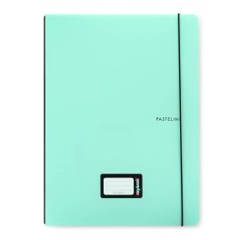   OXYbook füzet A/4, 40 lapos, vonalas, PASTELINI, pasztell zöld