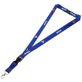 Space kulcstartó, nyakba akasztós, 55x2cm, Mars, kék