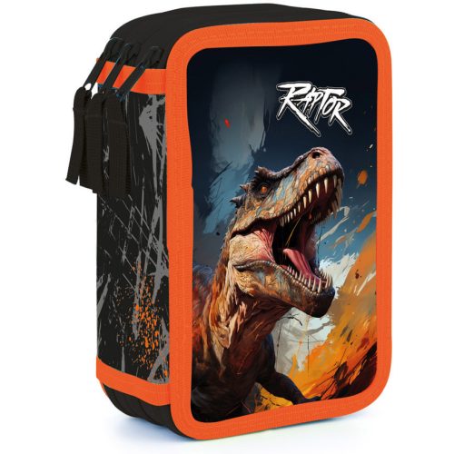 Dinoszaurusz tolltartó 3 emeletes, üres, OXY 2026 Dino