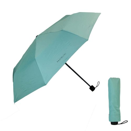 Esernyő, kicsire összecsukható, 97cm, PASTELINI, pasztell zöld