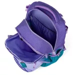 OXY Ombre hátizsák, iskolatáska, 4 rekeszes, 43x32x20cm, Blue - Pink, lila-rózsaszín