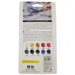 Tempera készlet, 10x6ml, tubusos, ecsettel, Matou (10618)
