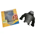 Gorilla antistressz játék, squishy, 10x10x5cm-es dobozban, 250g, többféle