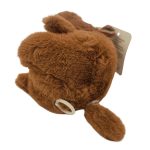 Kapibara plüss kulcstartó, táskadísz, kb. 12 cm, pörgő farokkal, 3 féle