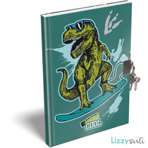 Dinoszaurusz napló kulccsal, A/5, Dino Cool