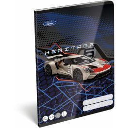   Ford Performance tűzött füzet A/5, 32 lap vonalas 1.osztály (14-32), autós