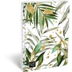 Love spirál füzet A/5, kockás, 80 lapos, többféle minta