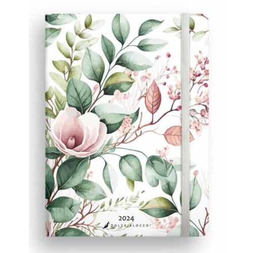 Dolce Blocco Secret Bullet Journal napló, notesz, A5, Secret Blossom