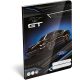 Ford tűzött füzet A/5, 40 lap sima, Black