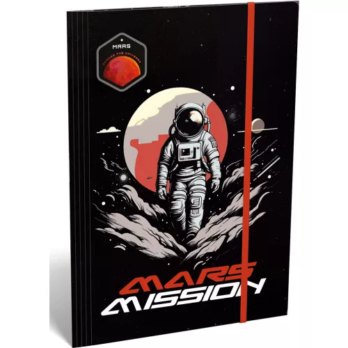 Űrhajós gumis mappa A/4, Lizzysuli, Mars Mission