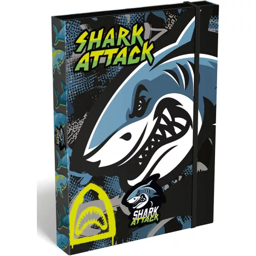 Cápás füzetbox A/5, Lizzysuli, Shark attack