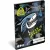 Cápás tűzött füzet A/5, 32 lap sima (20-32), Lizzysuli, Shark attack