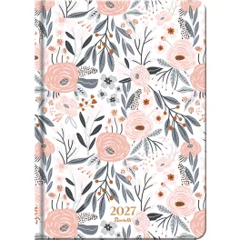 Bertelli large tervező, A/5, napi, 2027, Clean girl - Witty