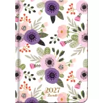 Bertelli medium tervező, B/6, napi, 2027, Clean girl - Festive