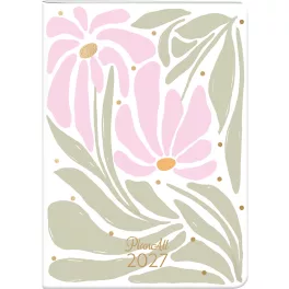   Plan All compact tervező, B/6, heti, tűzött, 2027, Boho florals - Fair