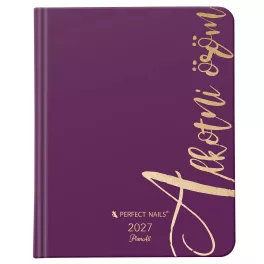   Plan All classic tervező, B/5, heti, 2027, Perfect nails aura