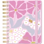 Plan All midi tervező, B/6, heti, spirál, 2027, Boho florals - Companion
