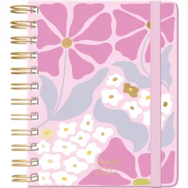   Plan All midi tervező, B/6, heti, spirál, 2027, Boho florals - Companion