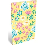 Lizzy Calendar zsebnaptár, A/6, heti, tűzött, 2027, Delightful 