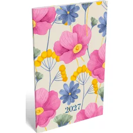  Lizzy Calendar zsebnaptár, A/6, heti, tűzött, 2027, Great 