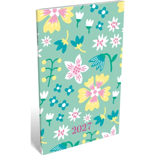 Lizzy Calendar zsebnaptár, A/6, heti, tűzött, 2027, Excellent 