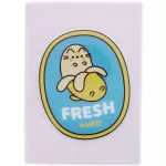 Pusheen cicás napló, A/5, plüss borítóval, Pusheen Fruits