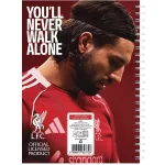 LIVERPOOL focis spirál füzet A/5, vonalas, 70 lap, többféle