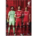 LIVERPOOL focis spirál füzet A/5, vonalas, 70 lap, többféle