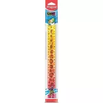 Vonalzó 30cm, műanyag, törhetetlen, Maped Twist`n Flex Decor Animals, többféle színben