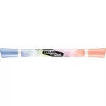 Szövegkiemelő készlet, 3/6 db-os, kétvégű, 1-5 mm, Maped Fluo Peps Duo, 6 különböző pasztell szín