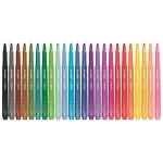 Filctoll készlet 24 db-os, 3,7 mm, kimosható, Maped Color Peps Long Life 2