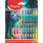 Filctoll készlet 12 db-os, 2,8 mm, kimosható, Maped Dragon sárkány