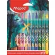 Filctoll készlet 12 db-os, 2,8 mm, kimosható, Maped Dragon sárkány