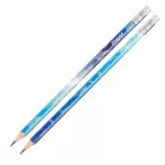 Grafitceruza HB, radírral, Maped Arctic jégvilág, háromszög test, kétféle minta