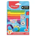 Színes ceruzakészlet 12 db-os, Maped Color Peps Infinity Kidy, háromszög test
