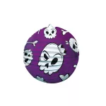 Halloween mintás gömb alakú papírlampion, 25 cm átmérő, 4 féle változat (LED nélkül)