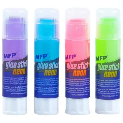 Ragasztóstift, 9g, neon, MFP