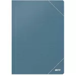 Műanyag gumis mappa A/4, MFP, kék