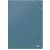 Műanyag gumis mappa A/4, MFP, kék