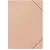 Műanyag gumis mappa A/4, MFP, bézs