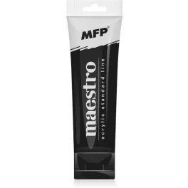Akril festék, 75 ml, MFP, fekete