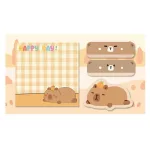 Kapibara öntapadós jegyzettömb, 4x20 lap, MFP, többféle változat