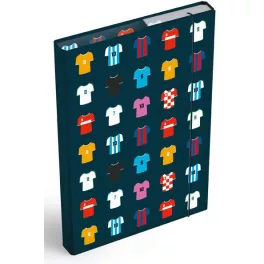 Focis füzetbox A/4, MFP, futball mezek