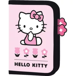 Hello Kitty tolltartó, klapnis, üres rózsaszín