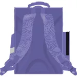 K-POP Démonvadászok ergonómikus iskolatáska, 35x27x16cm, 1010g, 15l, ibolya