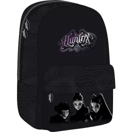   K-POP Démonvadászok hátizsák, iskolatáska, 40x29x13cm, 370g, 15l, fekete