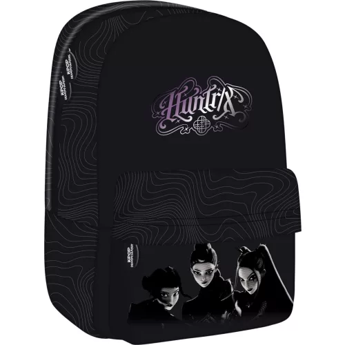 K-POP Démonvadászok hátizsák, iskolatáska, 40x29x13cm, 370g, 15l, fekete