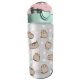 Pusheen cicás kulacs 500ml, zöld-rózsaszín