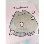 Pusheen cicás napló plüss borítóval, A/5, 96 lapos, vonalas, 70g papír, rózsaszín