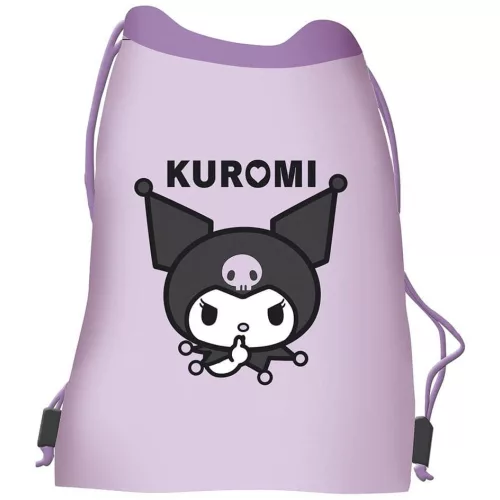 Kuromi tornazsák, 43x34cm, lila
